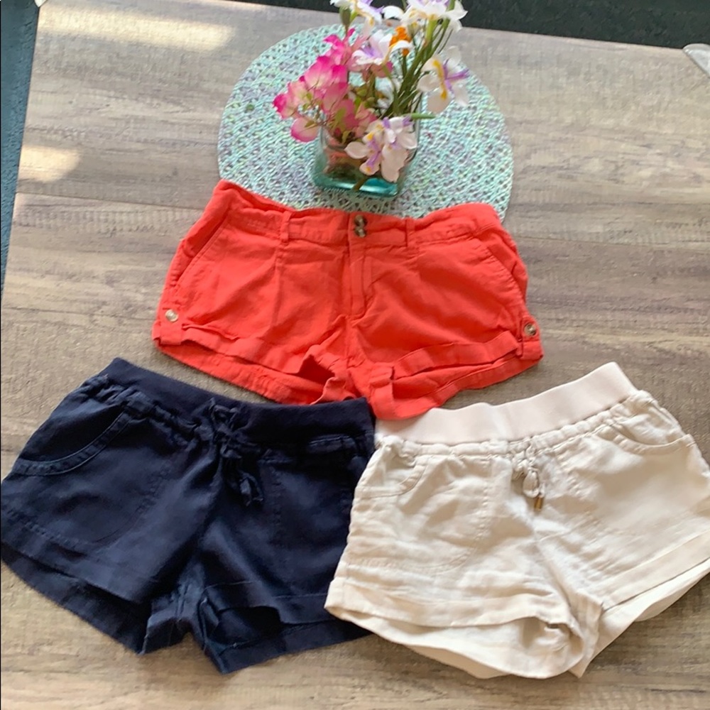 Bundle of 3 cargo shorts (multiple brand)